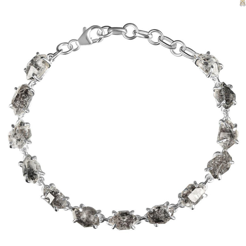 Herkimer Diamond Bracelet-BSL HKD-11-37