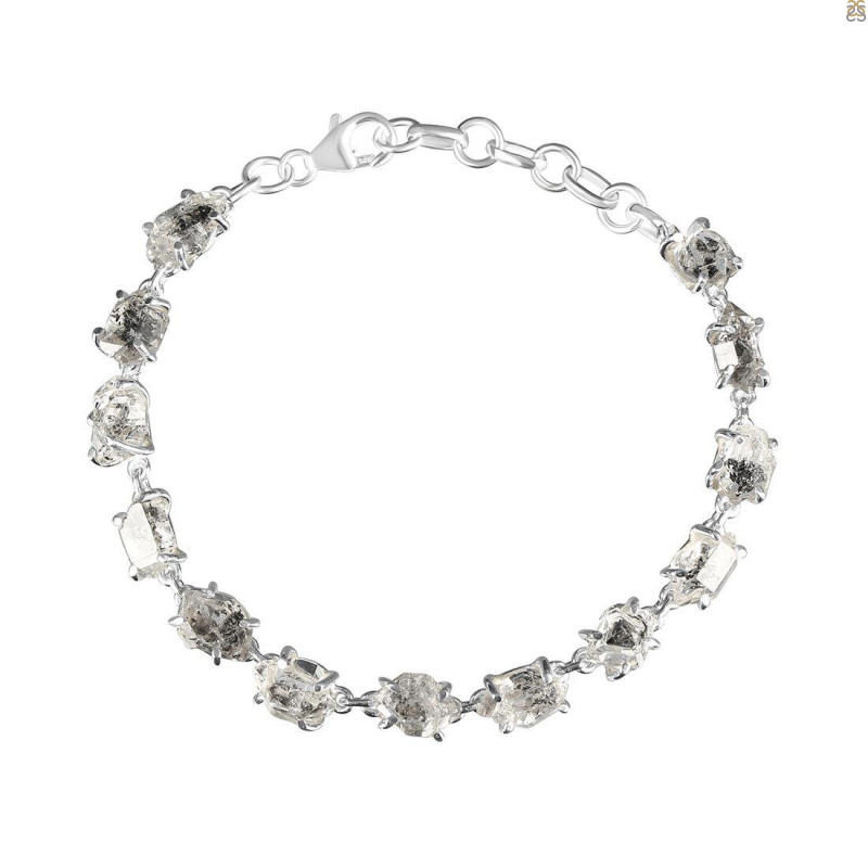 Herkimer Diamond Bracelet-BSL HKD-11-40