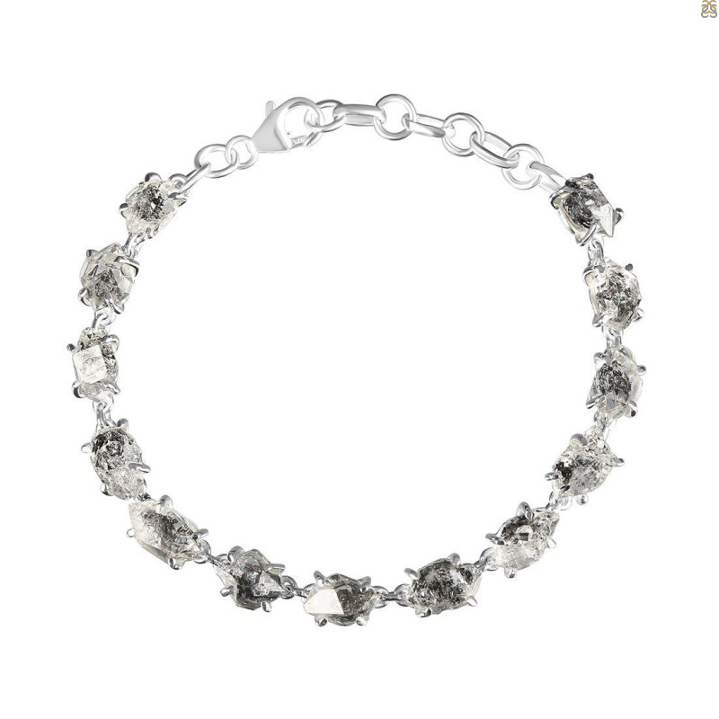 Herkimer Diamond Bracelet-BSL HKD-11-43