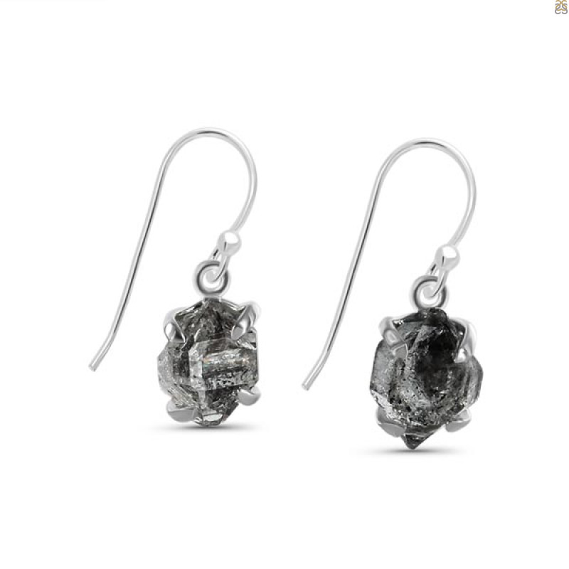 Herkimer Diamond Earring-E HKD-3-400