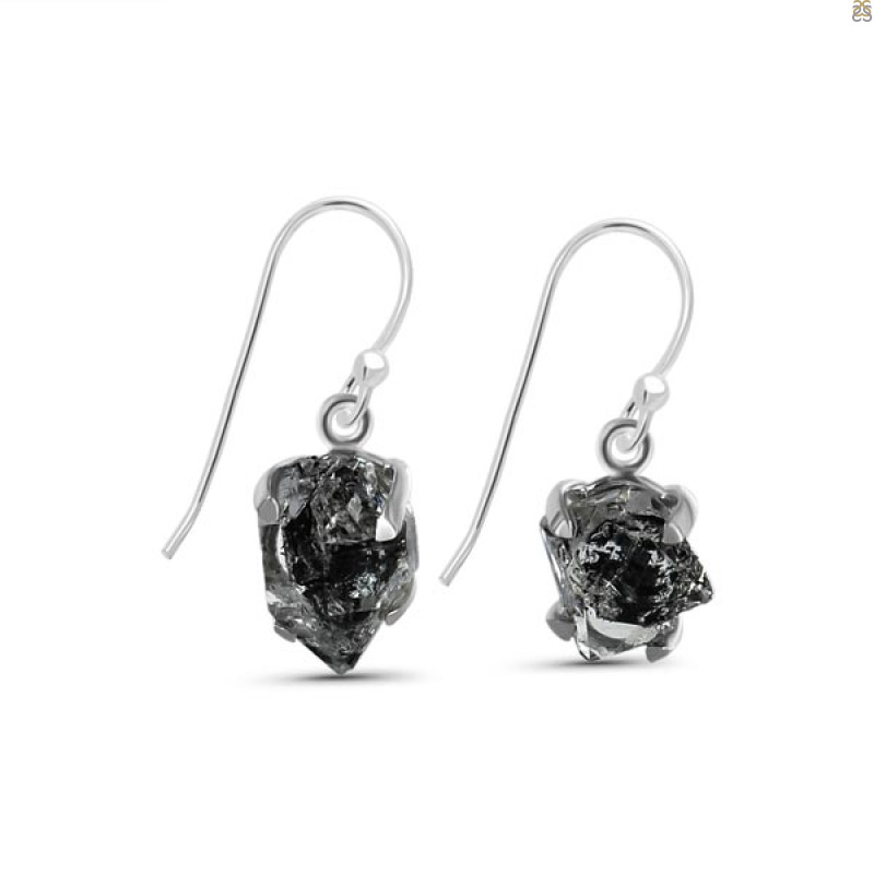 Herkimer Diamond Earring-E HKD-3-405