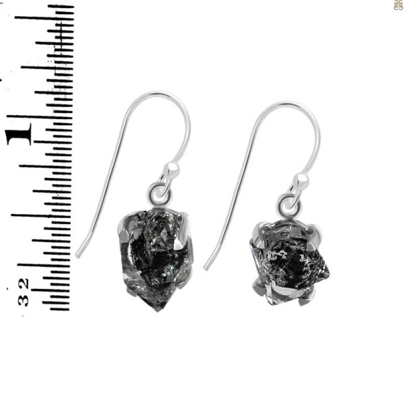 Herkimer Diamond Earring-E HKD-3-405