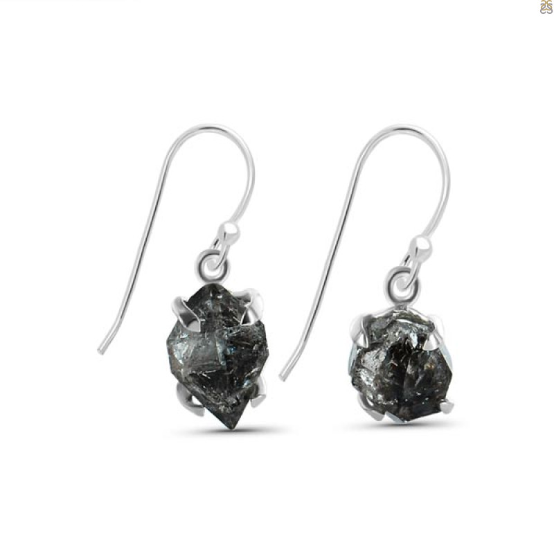 Herkimer Diamond Earring-E HKD-3-406