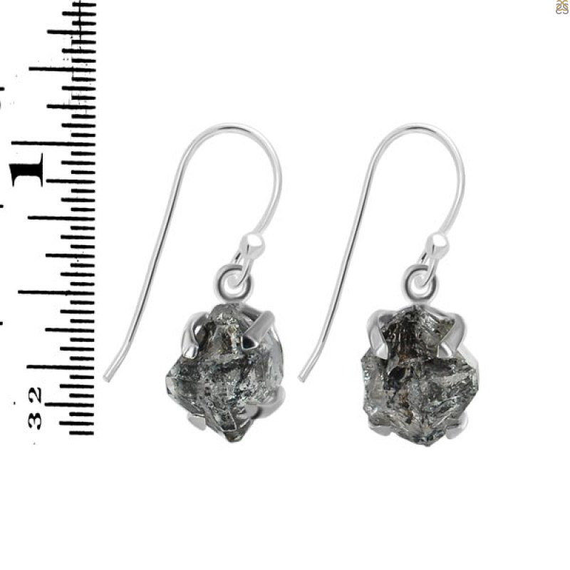 Herkimer Diamond Earring-E HKD-3-408
