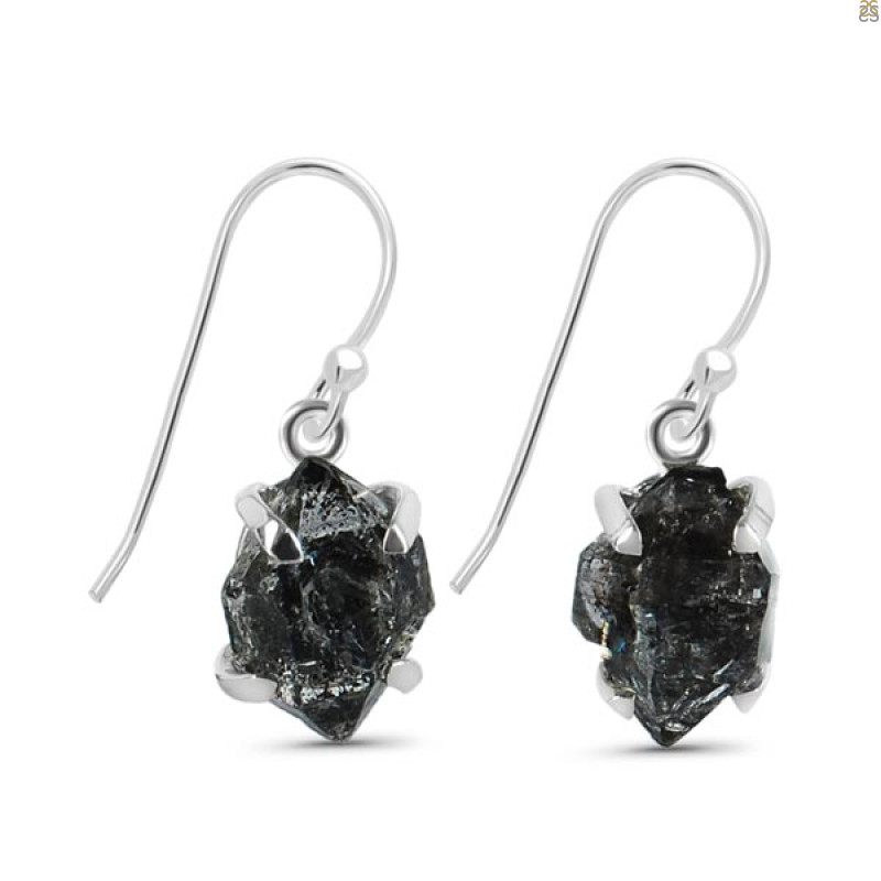 Herkimer Diamond Earring-E HKD-3-411