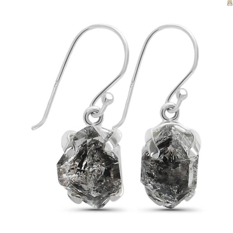 Herkimer Diamond Earring-E HKD-3-429