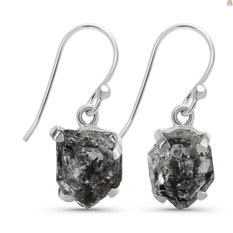 Herkimer Diamond Earring-E HKD-3-435