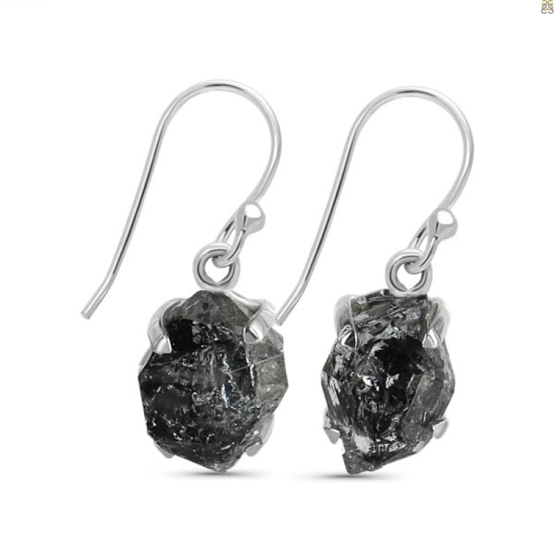 Herkimer Diamond Earring-E HKD-3-438