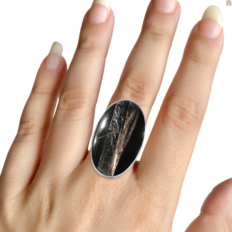 Hypersthene Adjustable Ring-R HYP-2-103