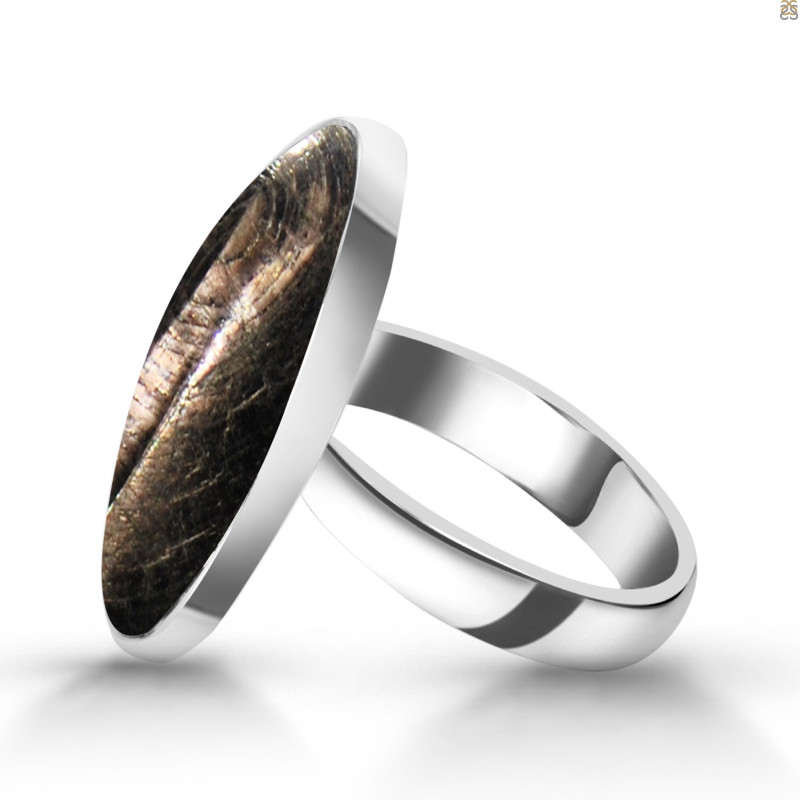 Hypersthene Adjustable Ring-R HYP-2-110