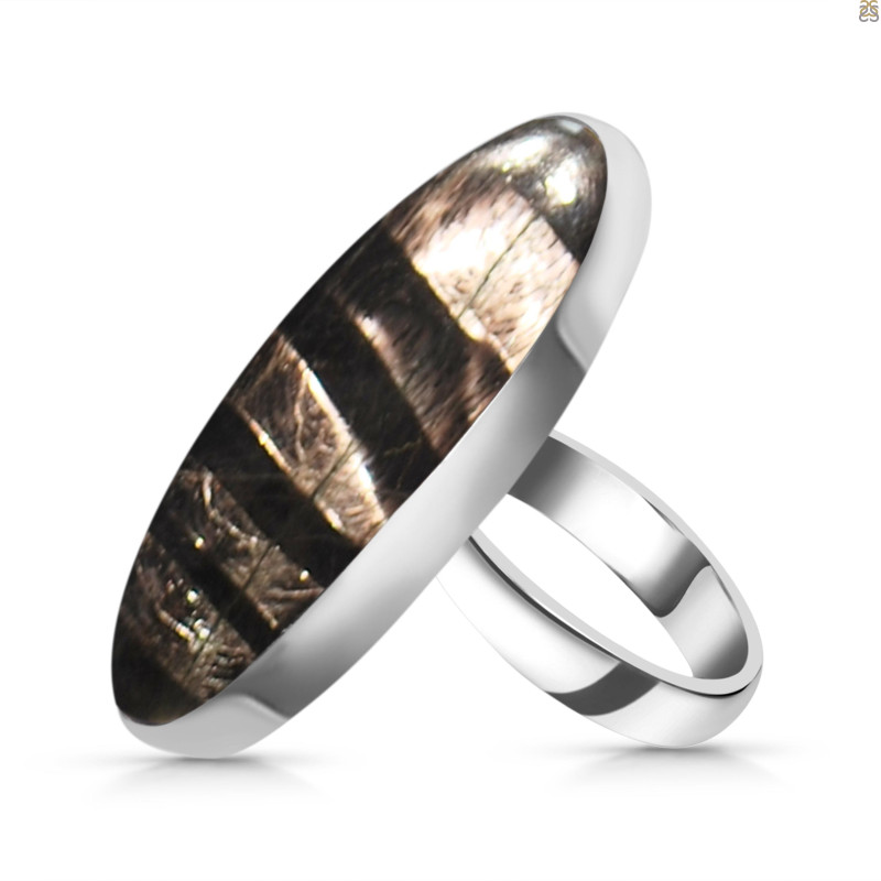 Hypersthene Adjustable Ring-R HYP-2-91