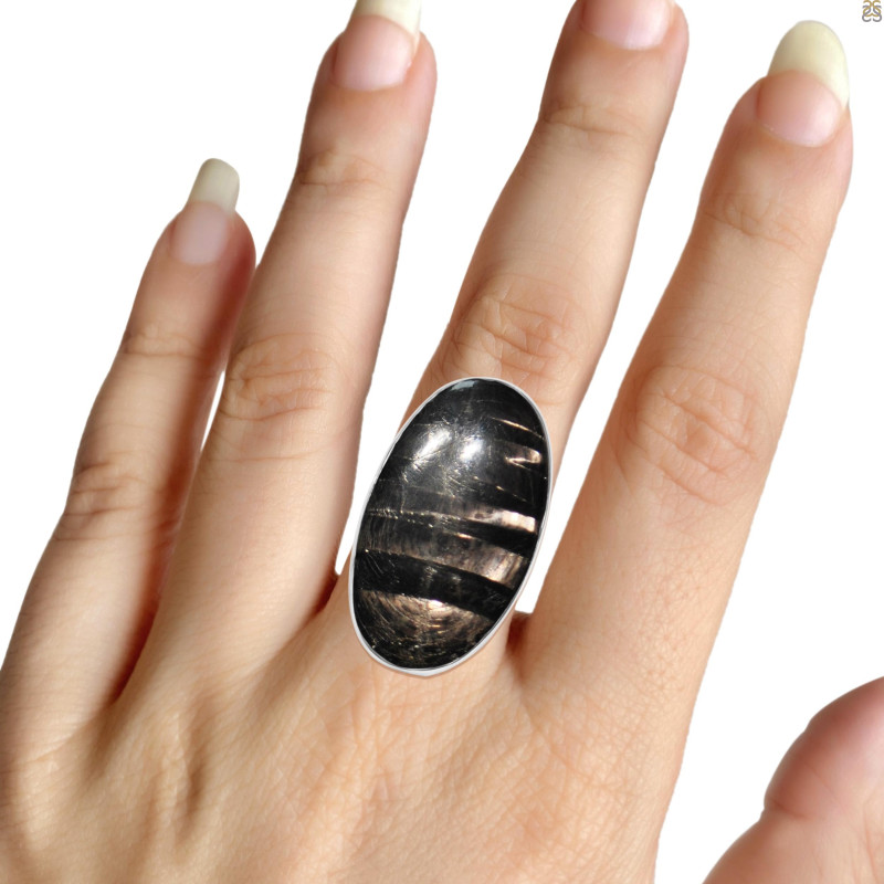 Hypersthene Adjustable Ring-R HYP-2-94