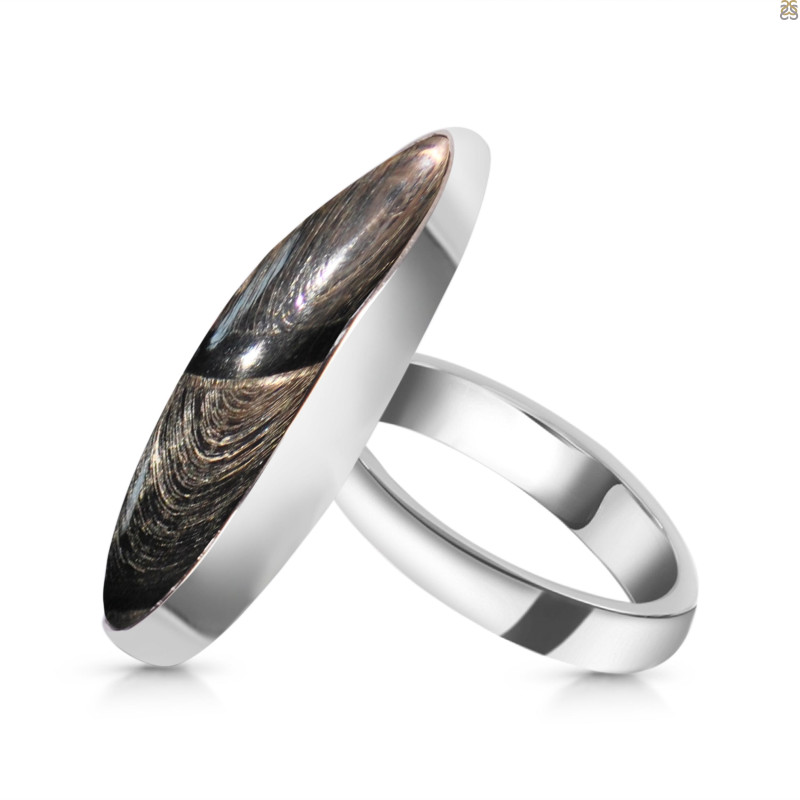 Hypersthene Adjustable Ring-R HYP-2-96