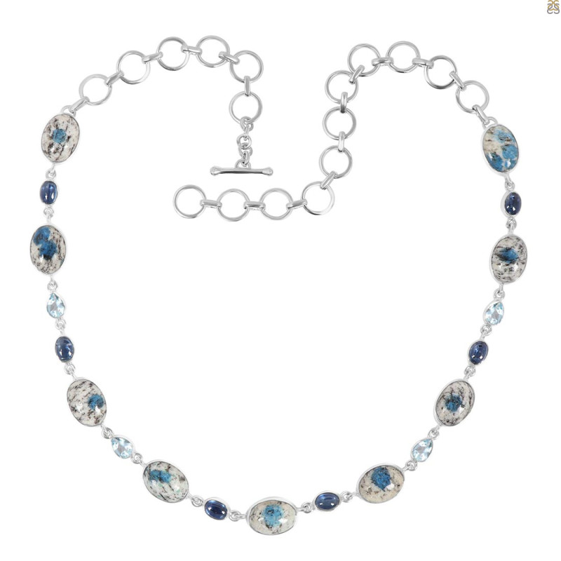 K2 Jasper Necklace-NSL K2J-12-1