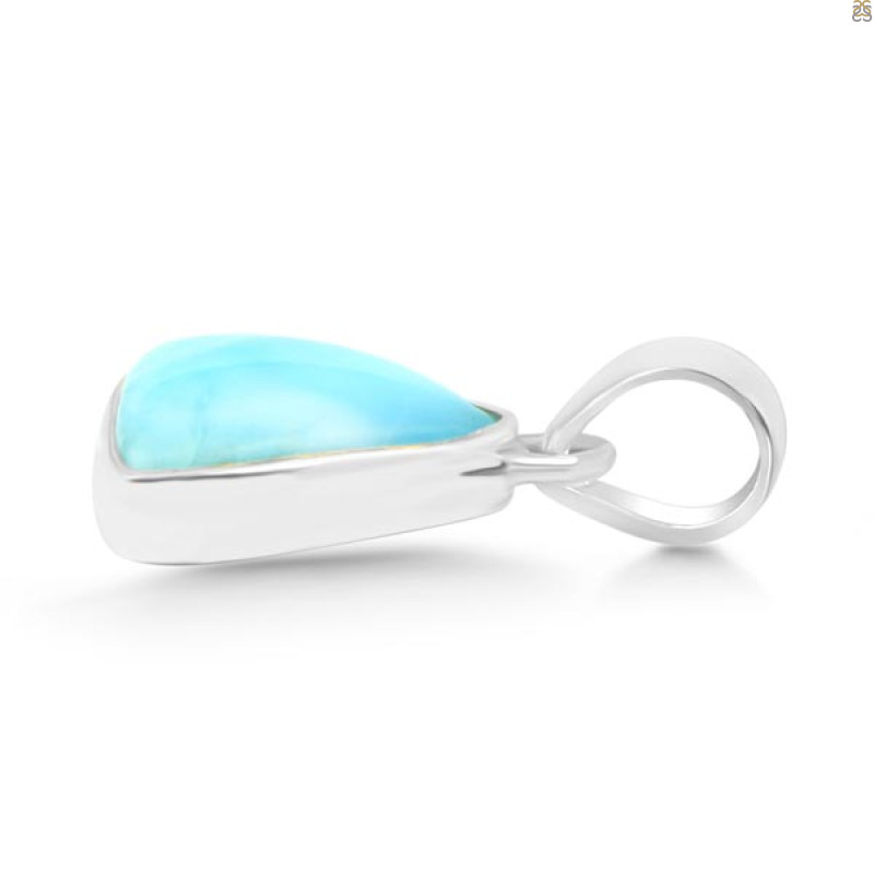 Close Out Larimar Pendant-SP LAR-CO-1-1187