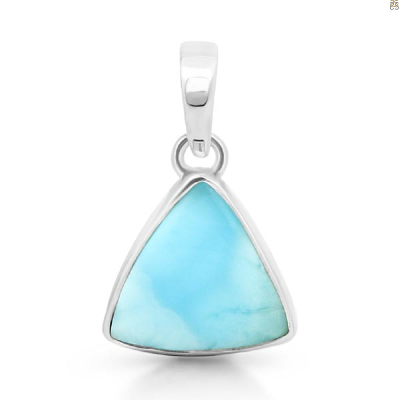 Close Out Larimar Pendant-SP LAR-CO-1-1187