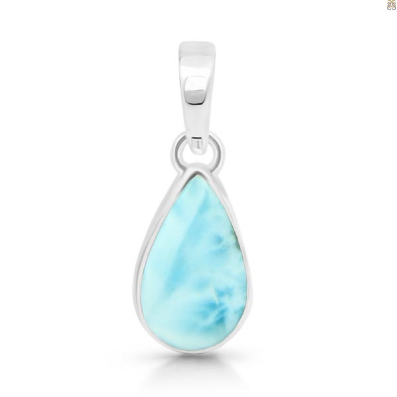 Close Out Larimar Pendant-SP LAR-CO-1-1188