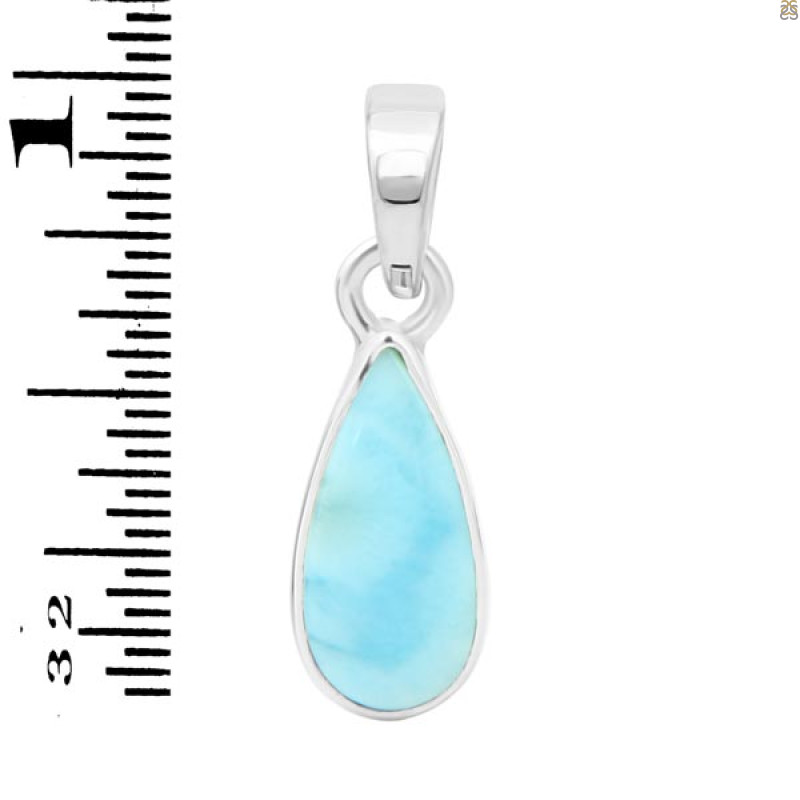 Close Out Larimar Pendant-SP LAR-CO-1-1205