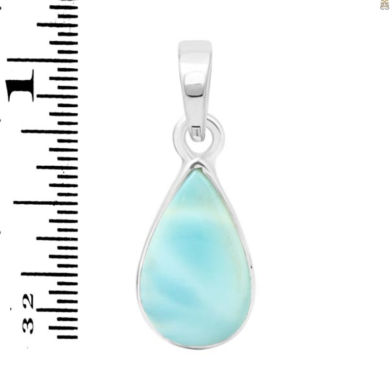 Close Out Larimar Pendant-SP LAR-CO-1-1206