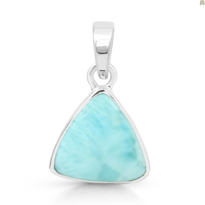 Close Out Larimar Pendant-SP LAR-CO-1-1207