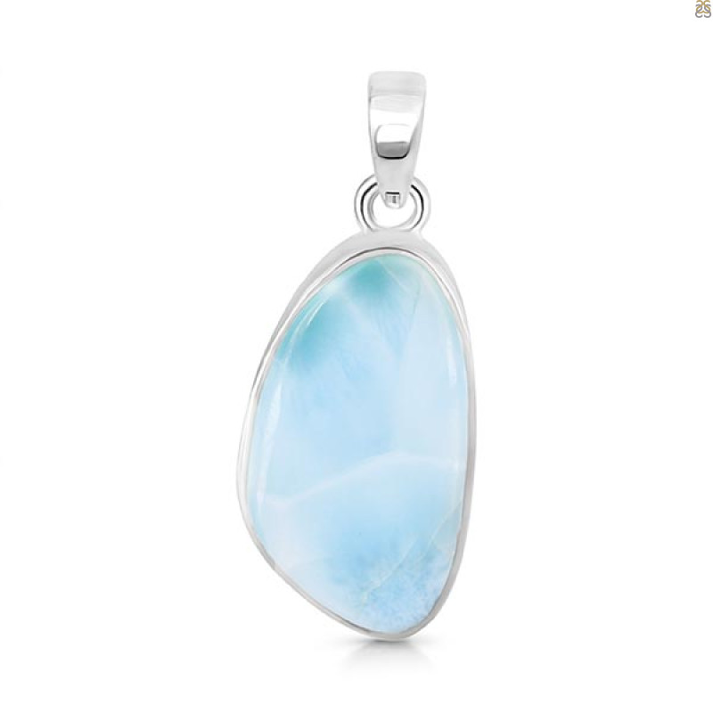 Close Out Larimar Pendant-SP LAR-CO-1-1256