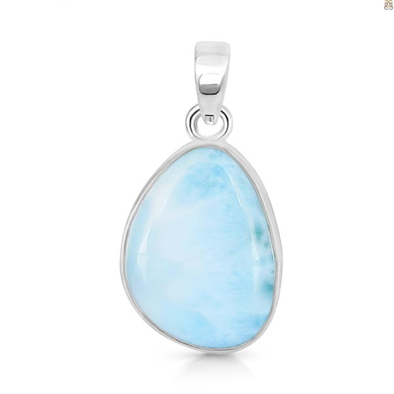 Close Out Larimar Pendant-SP LAR-CO-1-1257