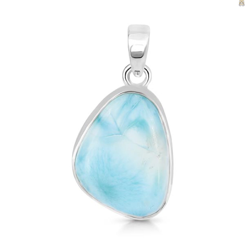 Close Out Larimar Pendant-SP LAR-CO-1-1264