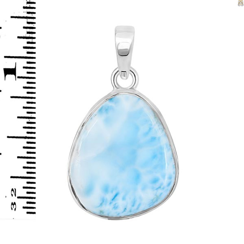 Close Out Larimar Pendant-SP LAR-CO-1-1269