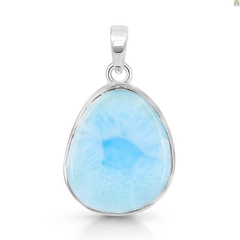 Close Out Larimar Pendant-SP LAR-CO-1-1271