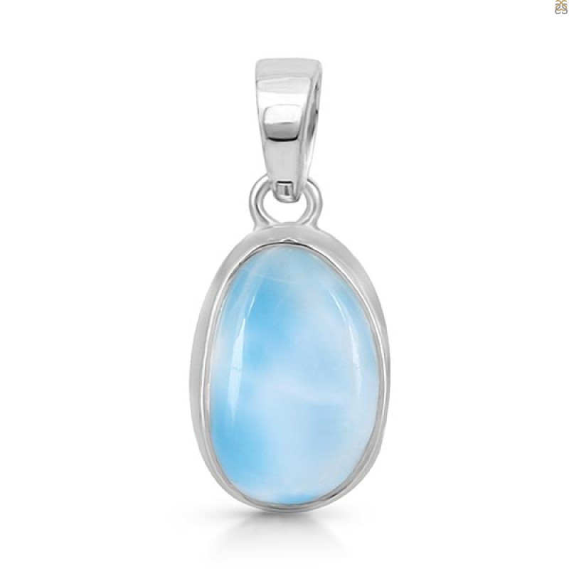 Close Out Larimar Pendant-SP LAR-CO-1-1279