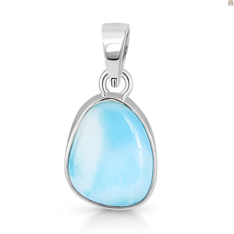 Close Out Larimar Pendant-SP LAR-CO-1-1290
