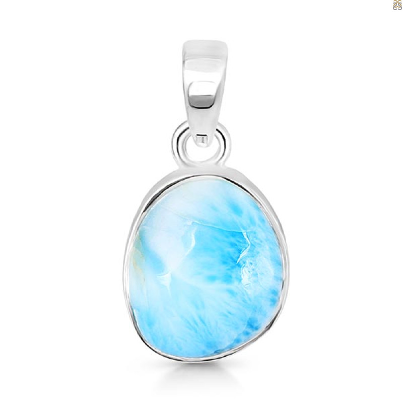 Close Out Larimar Pendant-SP LAR-CO-1-1303