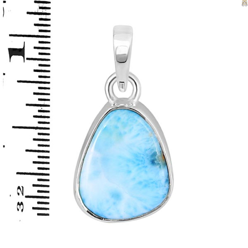 Close Out Larimar Pendant-SP LAR-CO-1-1304