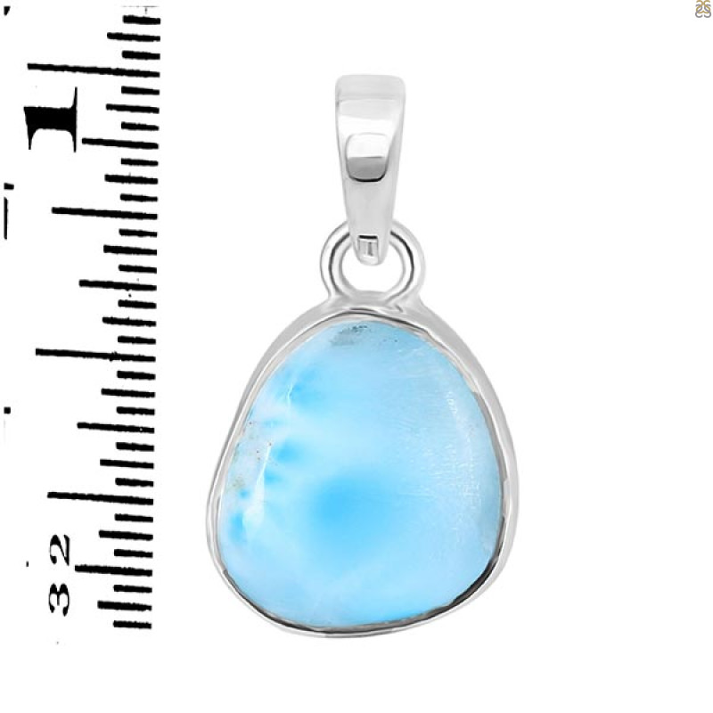 Close Out Larimar Pendant-SP LAR-CO-1-1309