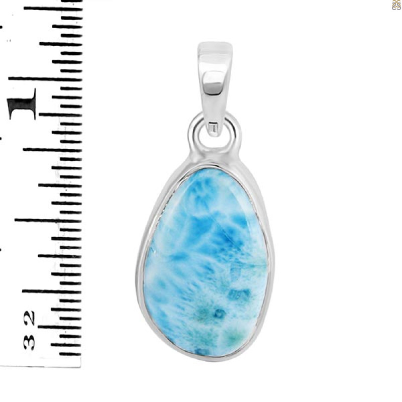 Close Out Larimar Pendant-SP LAR-CO-1-1320