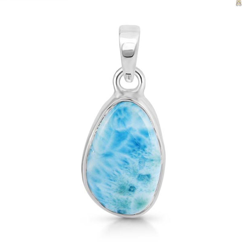 Close Out Larimar Pendant-SP LAR-CO-1-1320