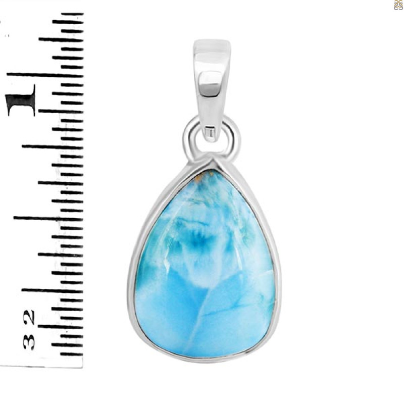 Close Out Larimar Pendant-SP LAR-CO-1-1322