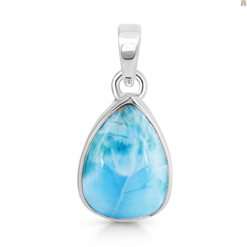 Close Out Larimar Pendant-SP LAR-CO-1-1322