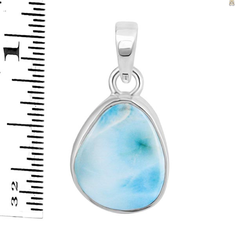 Close Out Larimar Pendant-SP LAR-CO-1-1323
