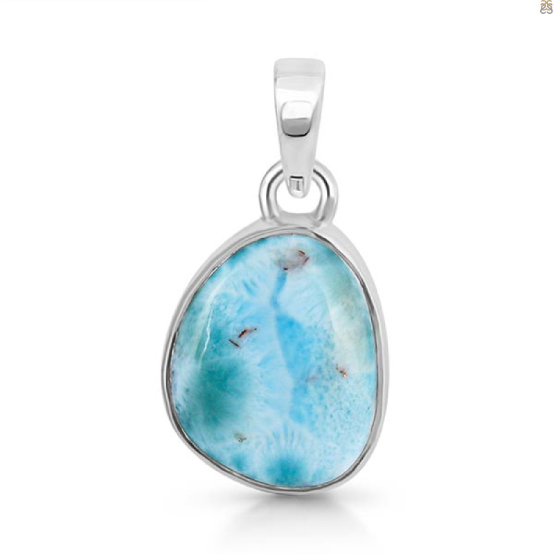 Close Out Larimar Pendant-SP LAR-CO-1-1361