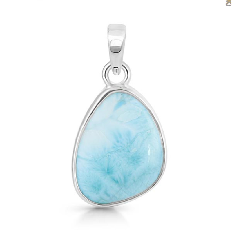 Close Out Larimar Pendant-SP LAR-CO-1-1373