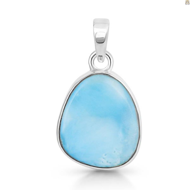 Close Out Larimar Pendant-SP LAR-CO-1-1374