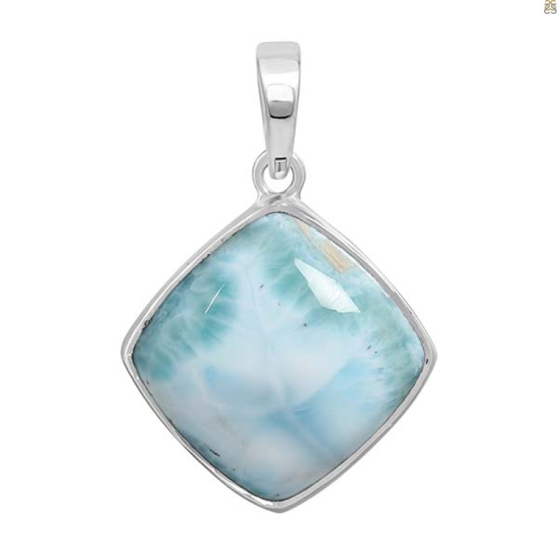 Close Out Larimar Pendant-SP LAR-CO-1-138