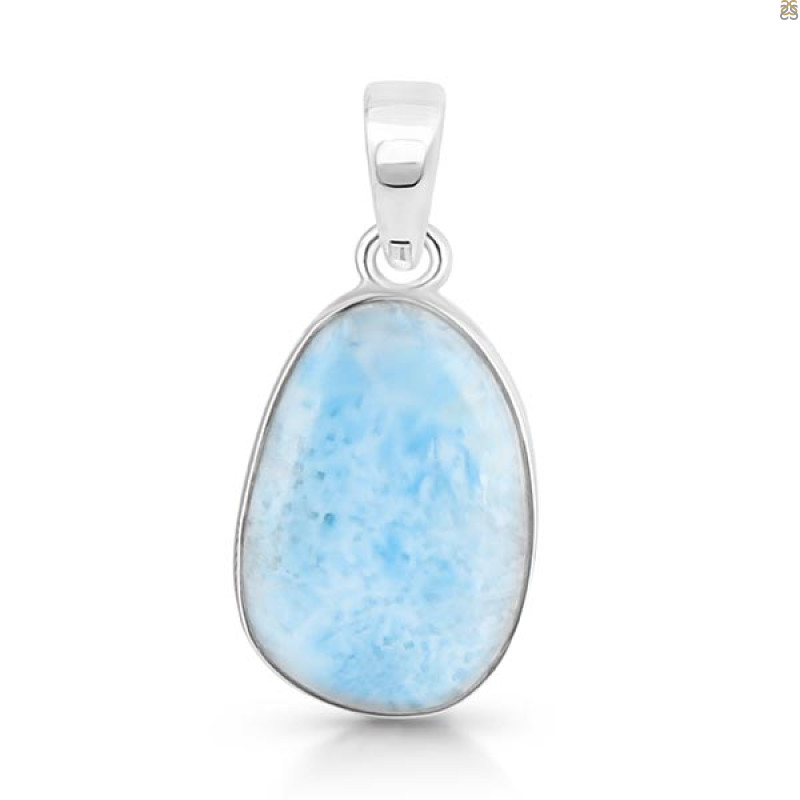 Close Out Larimar Pendant-SP LAR-CO-1-1384
