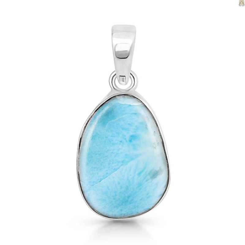 Close Out Larimar Pendant-SP LAR-CO-1-1385