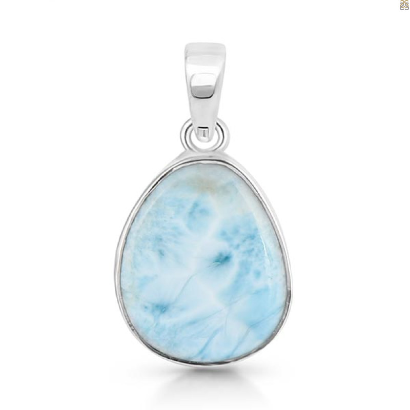 Close Out Larimar Pendant-SP LAR-CO-1-1393