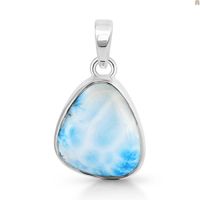 Close Out Larimar Pendant-SP LAR-CO-1-1405