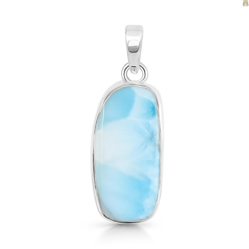 Close Out Larimar Pendant-SP LAR-CO-1-1408