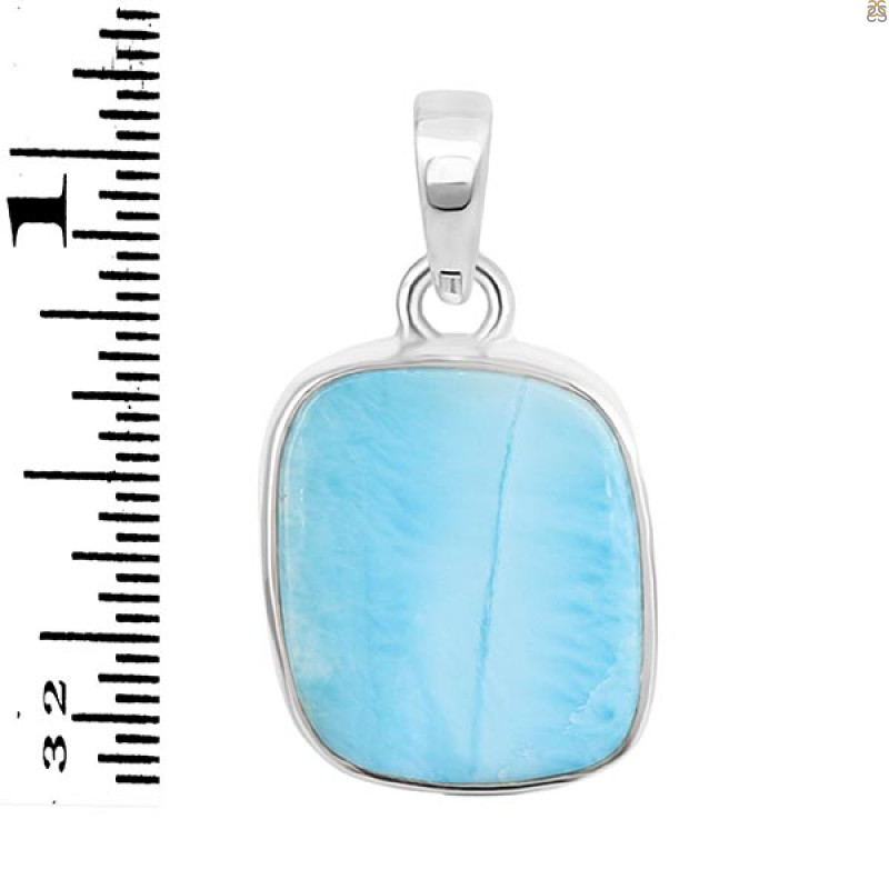 Close Out Larimar Pendant-SP LAR-CO-1-1409