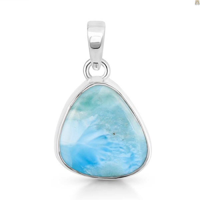 Close Out Larimar Pendant-SP LAR-CO-1-1410